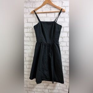 Vintage Black Strapless Sun Dress